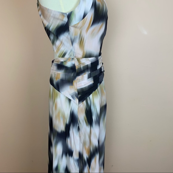 New! REISS Gisele Floral Front Slit Midi Dress - Picture 12 of 16